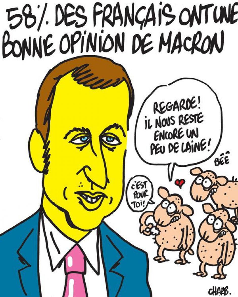 Message de la CGT Doux à Emmanuel Macron.